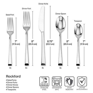 Mikasa Rockford 20-pc. Flatware Set