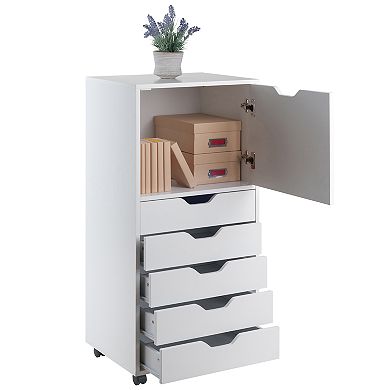 Winsome Halifax 5-Drawer Storage Cabinet