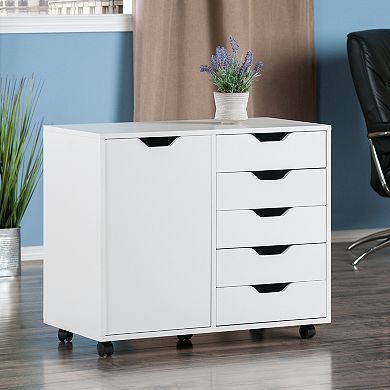 Winsome Halifax 2-Shelf Storage Cabinet