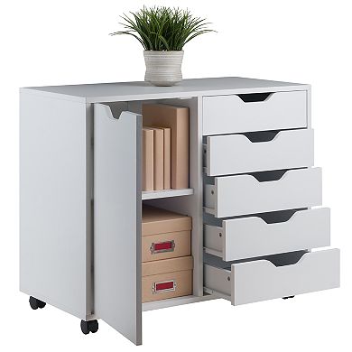 Winsome Halifax 2-Shelf Storage Cabinet