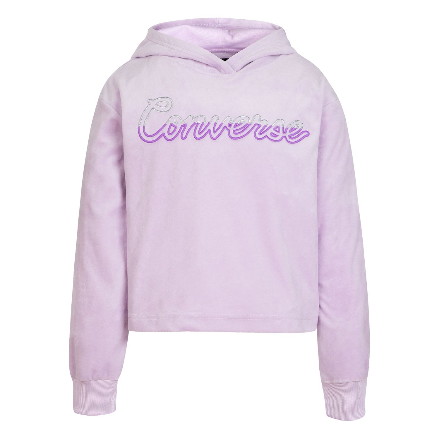 girls lilac hoodie