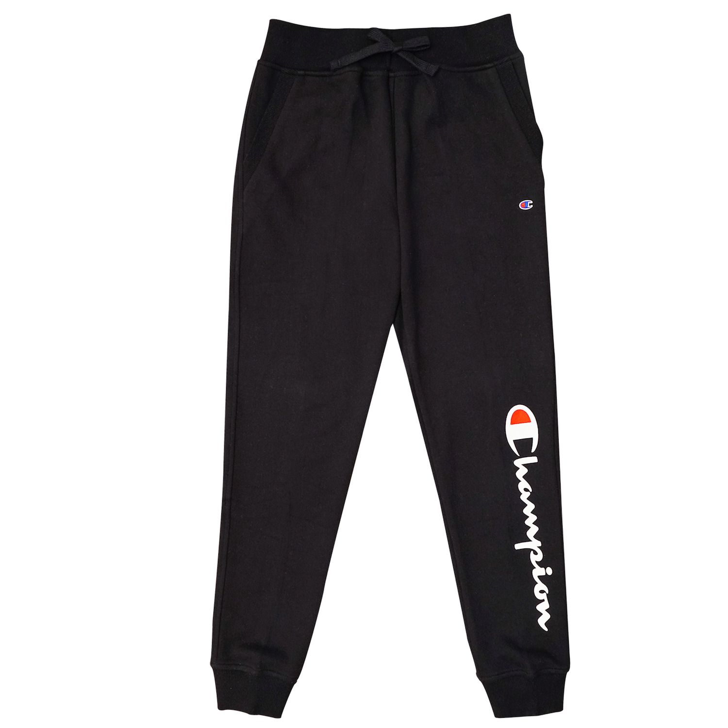 champion logo joggers