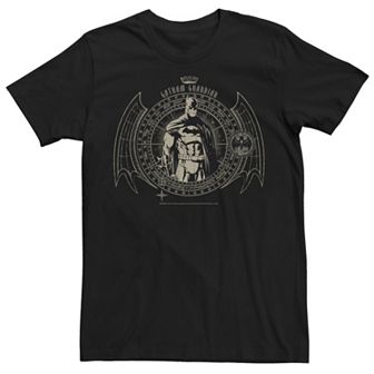 Men's DC Comics Zodiac Chart Circle Poster Tee