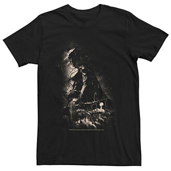 Men's DC Comics Batman Shadow Skyline Poster Tee