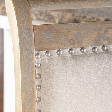 Linon Emmy Upholstered Counter Stool