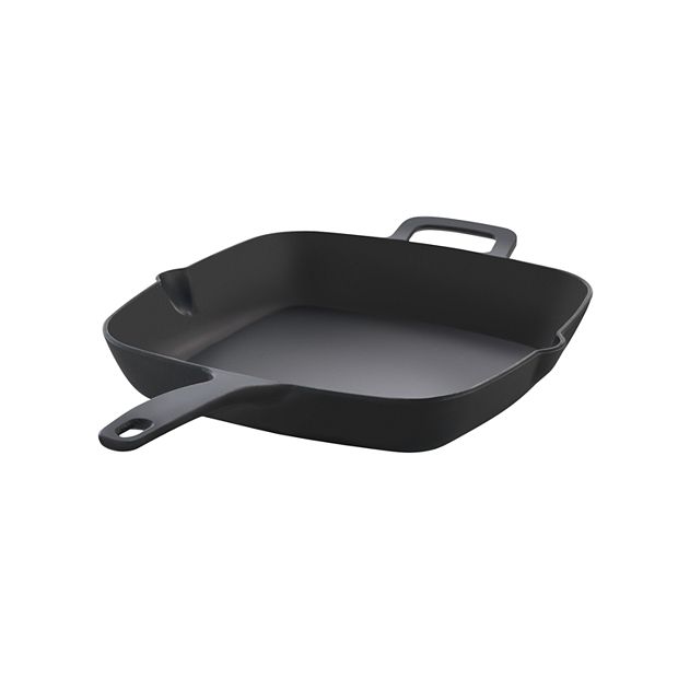 Food Network™ Pre-Seasoned Cast-Iron 11 Square Skillet With Helper Handle