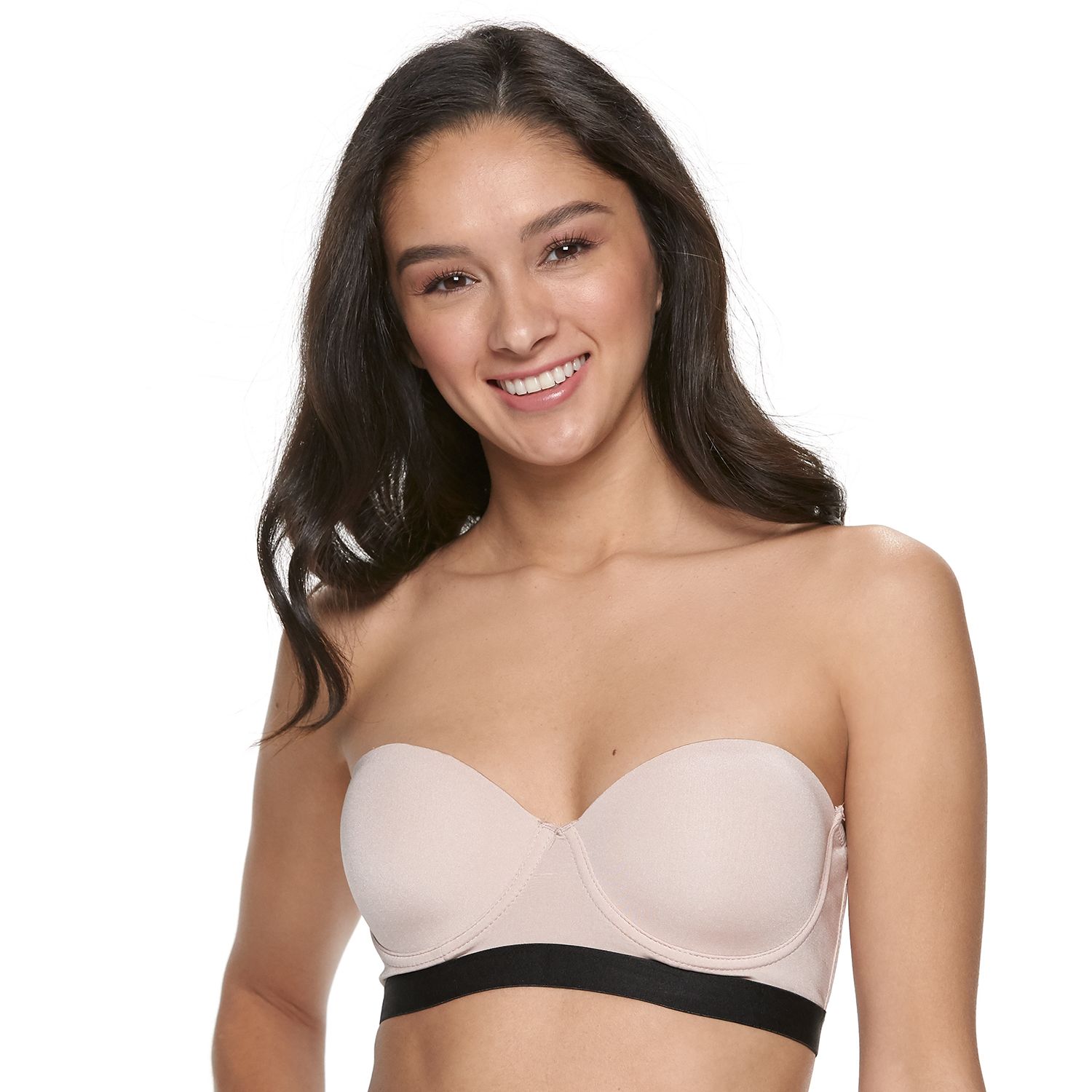 strapless push up bras