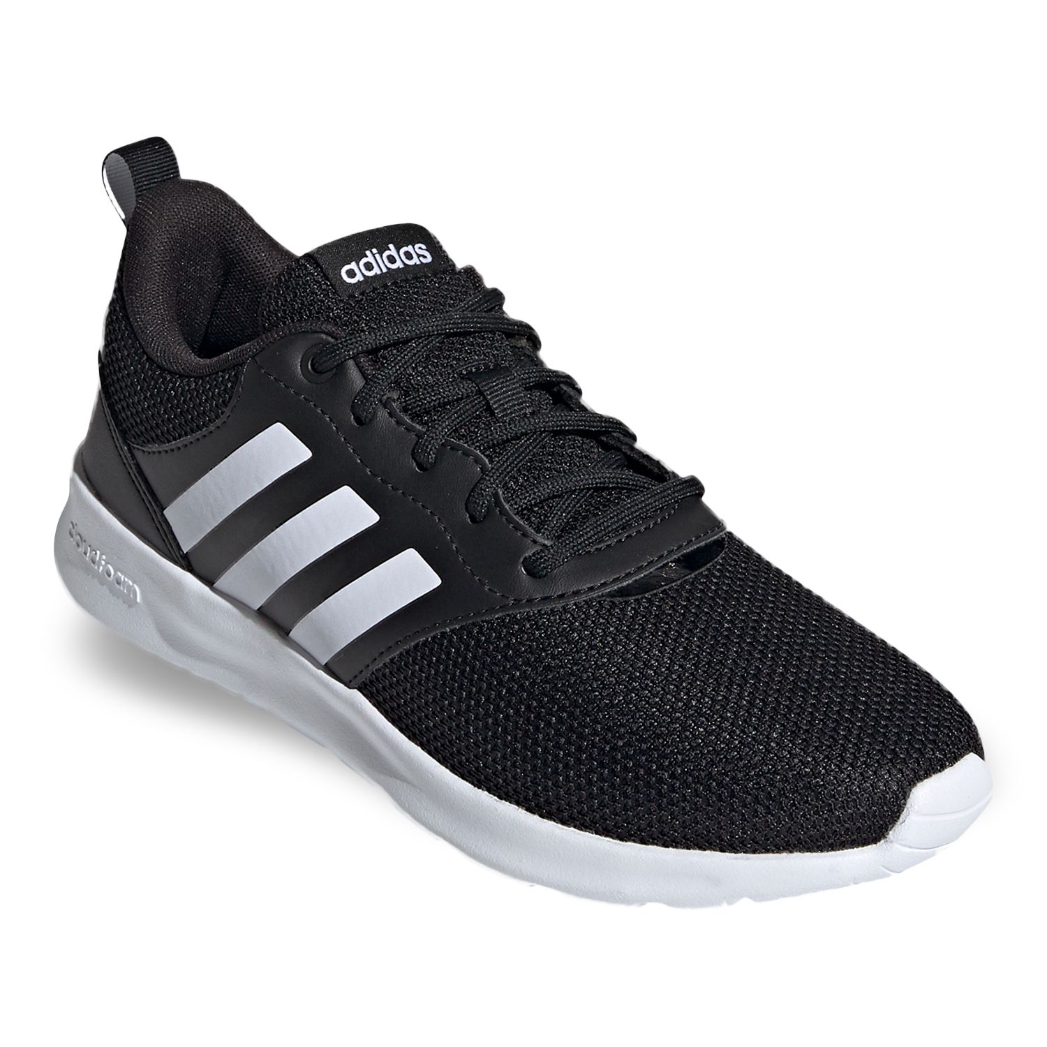 black adidas running shoes