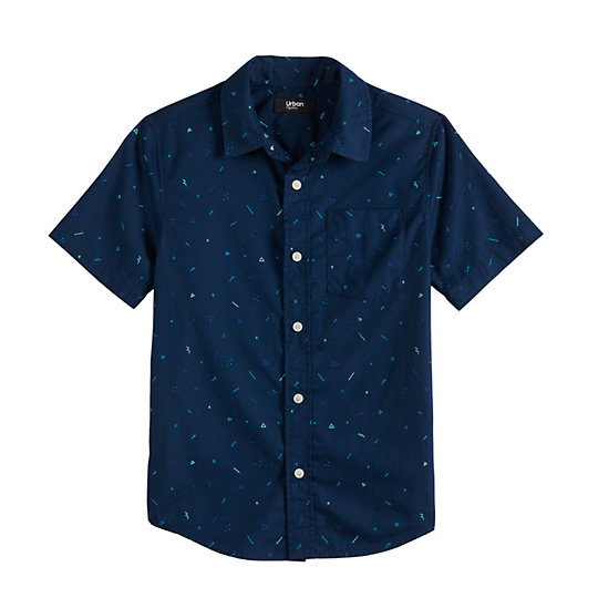 Boy/'s Dress Shirt /& Tie Set Long Sleeve-Button Down choose your color /& Size