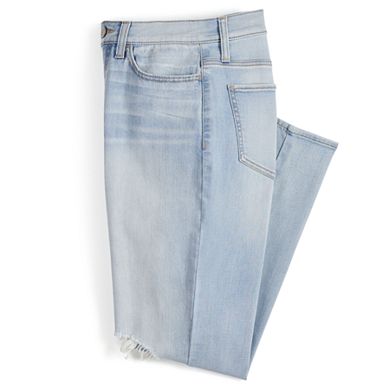 Juniors' SO® High Rise Distressed Mom Jean