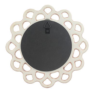 Dusty Rose Cutout Wall Mirror