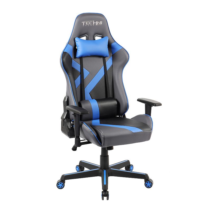 65988039 Techni Sport TS-70 Office-PC Gaming Chair, Blue sku 65988039