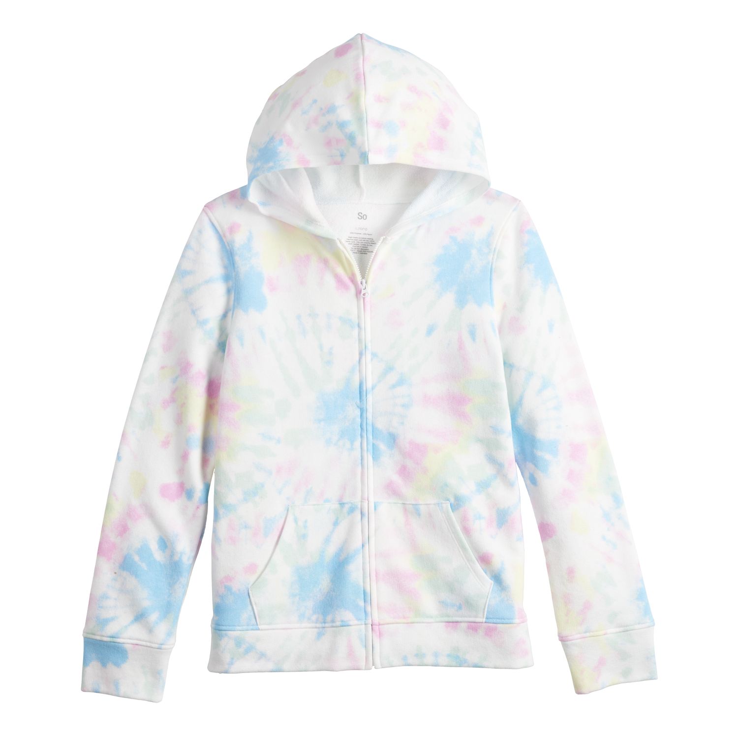 kohls white hoodie