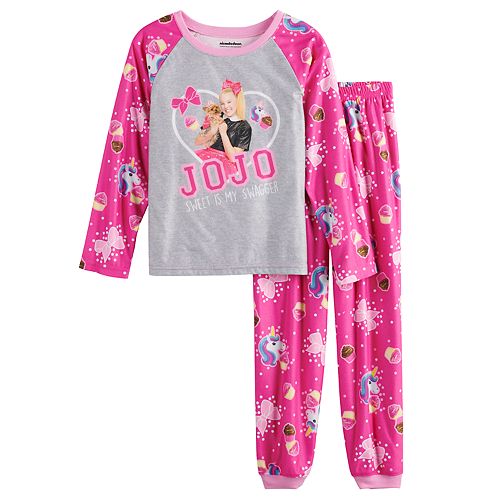 Girls 6-12 JoJo Siwa Top & Bottom Pajama Set