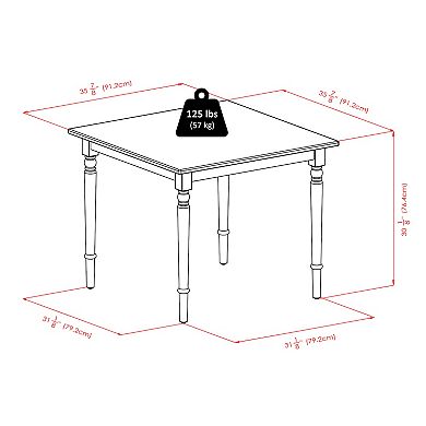 Winsome Mornay Dining Table