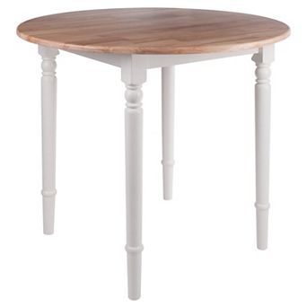 Winsome Sorella Round Drop Leaf Table