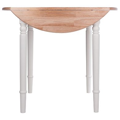 Winsome Sorella Round Drop Leaf Table