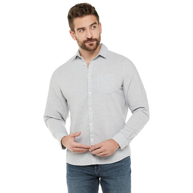 Kohls mens casual on sale long sleeve shirts