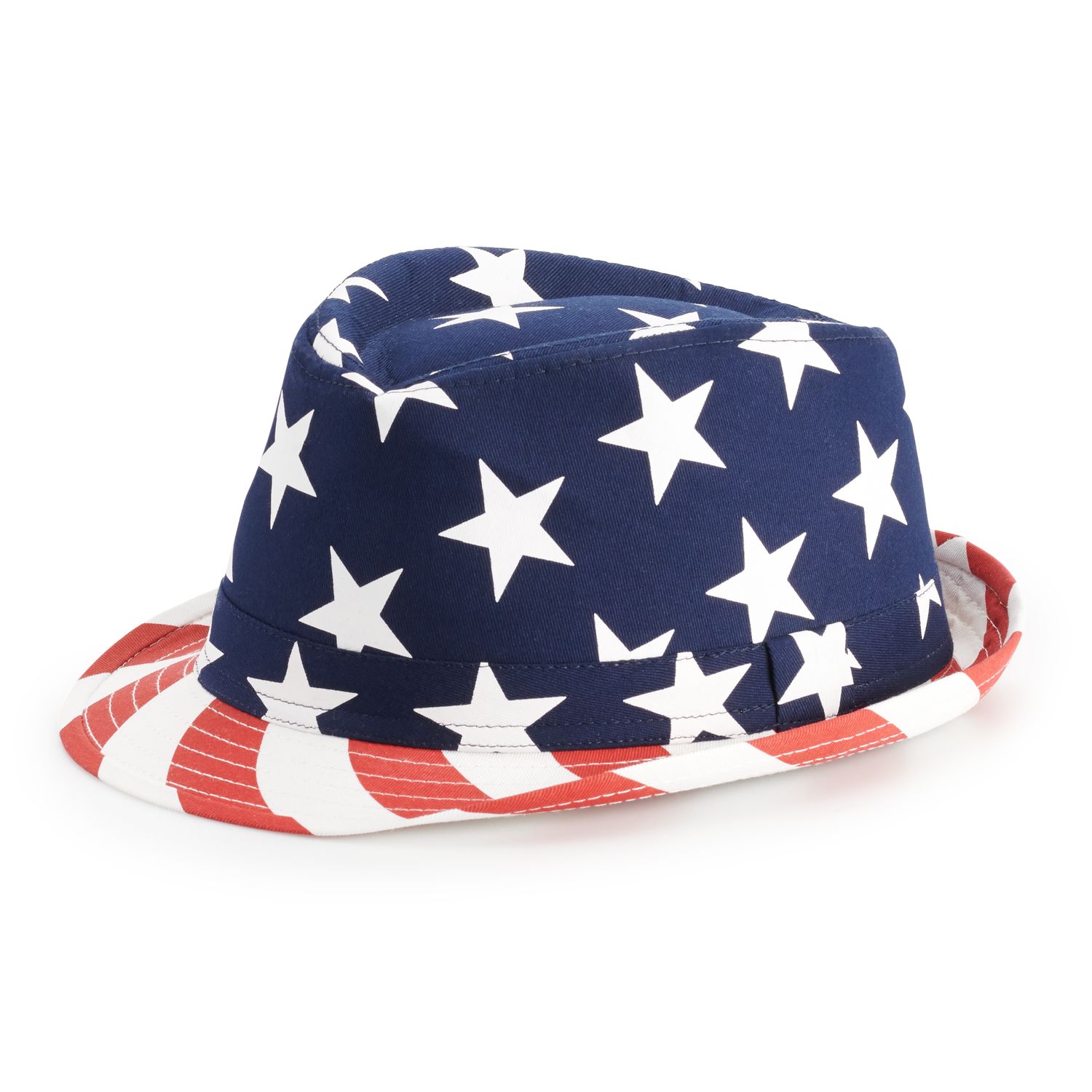 NWT The Childrens Place American Stars & Stripes Bucket Hat Toddler M/L 3-5T