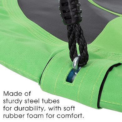 Hey! Play! 40-Inch Diameter Round Disk Hanging Tree Swing