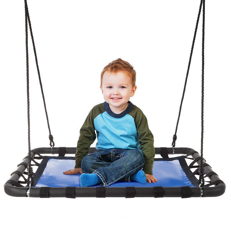 Hey! Play! Hanging Outdoor Tree or Playground Equipment Platform Standing S