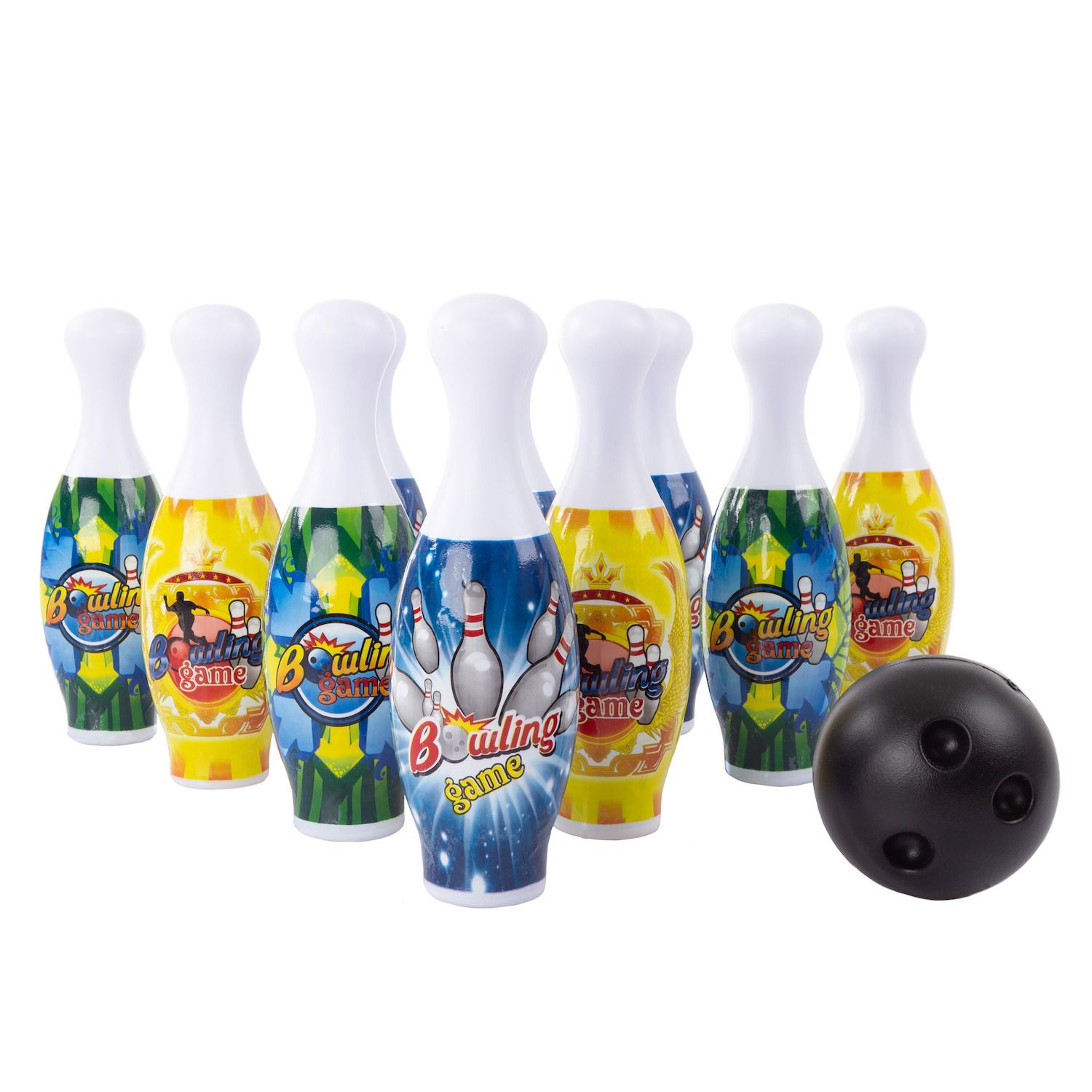 kidoozie six pin bowling set