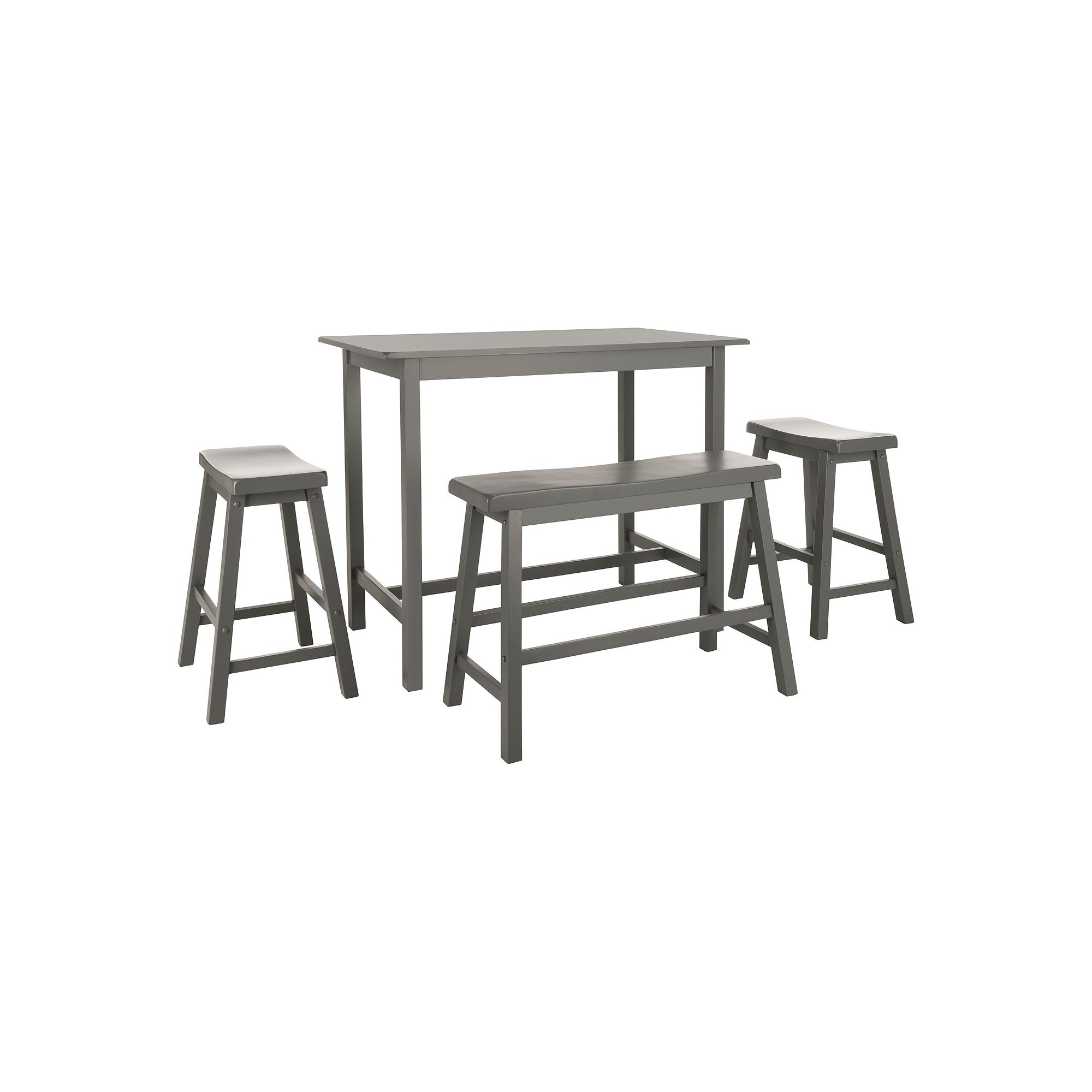 Safavieh Ronin Pub Table 4-Piece Set, Gray