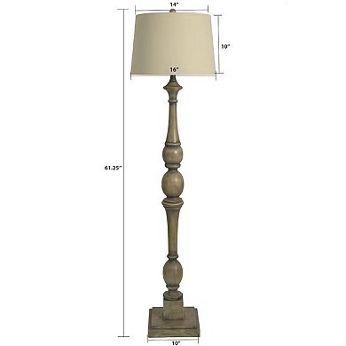 Decor Therapy Crossmill Floor Lamp