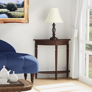 Decor Therapy Simplify Half Round Accent Table