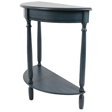 Decor Therapy Simplify Half Round Accent Table