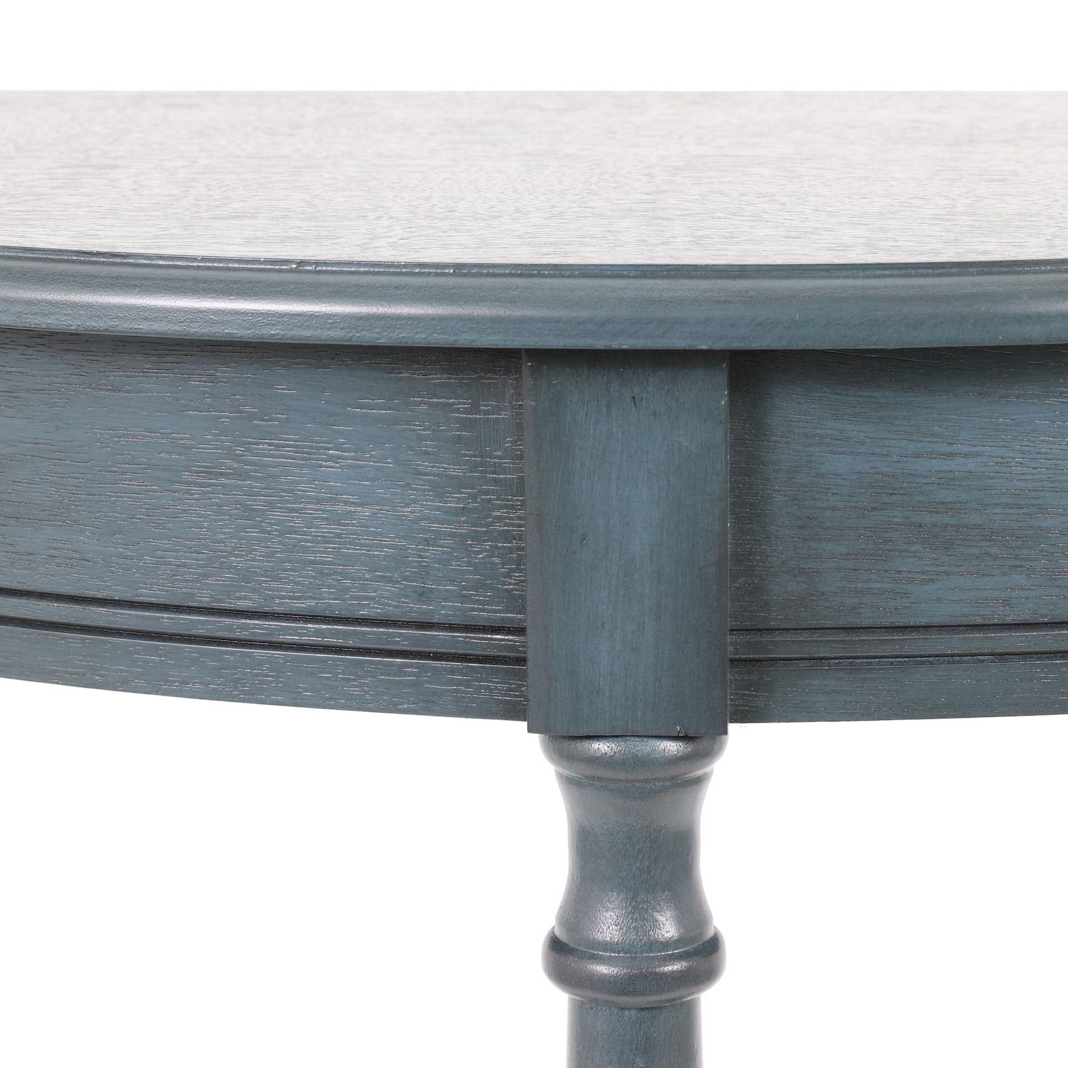 Décor Therapy Simplify Oval Accent Table, 19.5 In X 15.5 In X 27 In