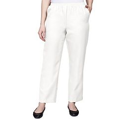 Winter White Petite Pants