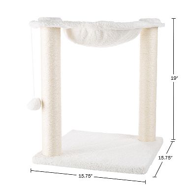 PetMaker Hammock Style Cat Tree & Scratcher