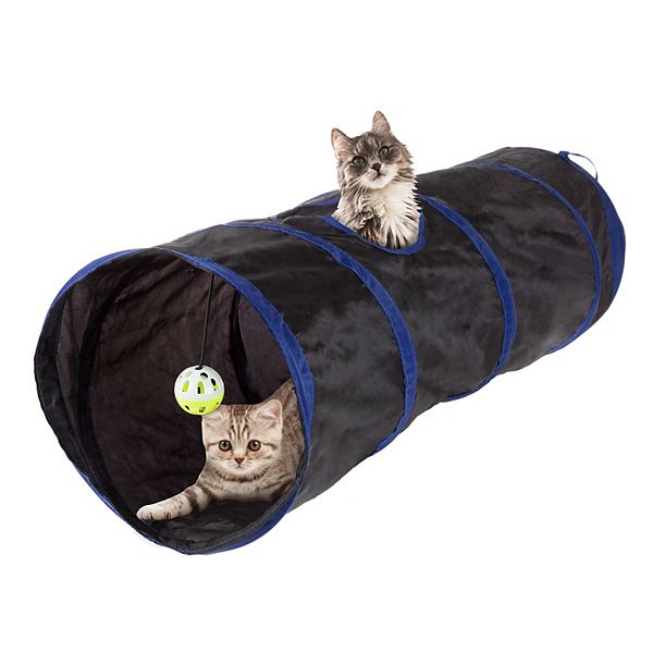 Petmaker Cat Activity Center Interactive Play Area for Cats and Kittens with Fleece Mat