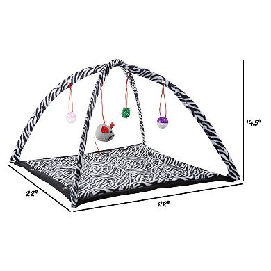 PetMaker Cat Activity Center - Interactive Play Area Station