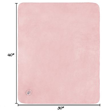 PetMaker Pink Waterproof Pet Throw Blanket