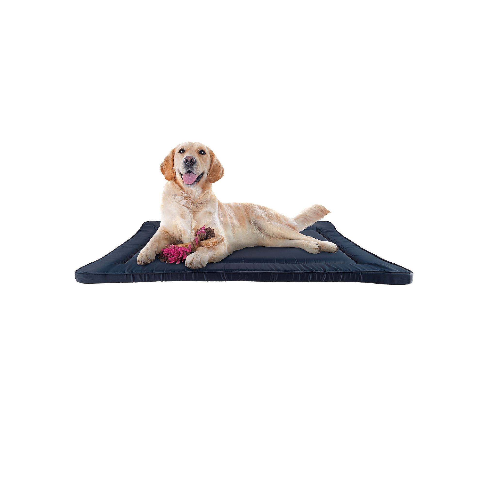 PetMaker Large Waterproof Dog Crate Pad, Blue