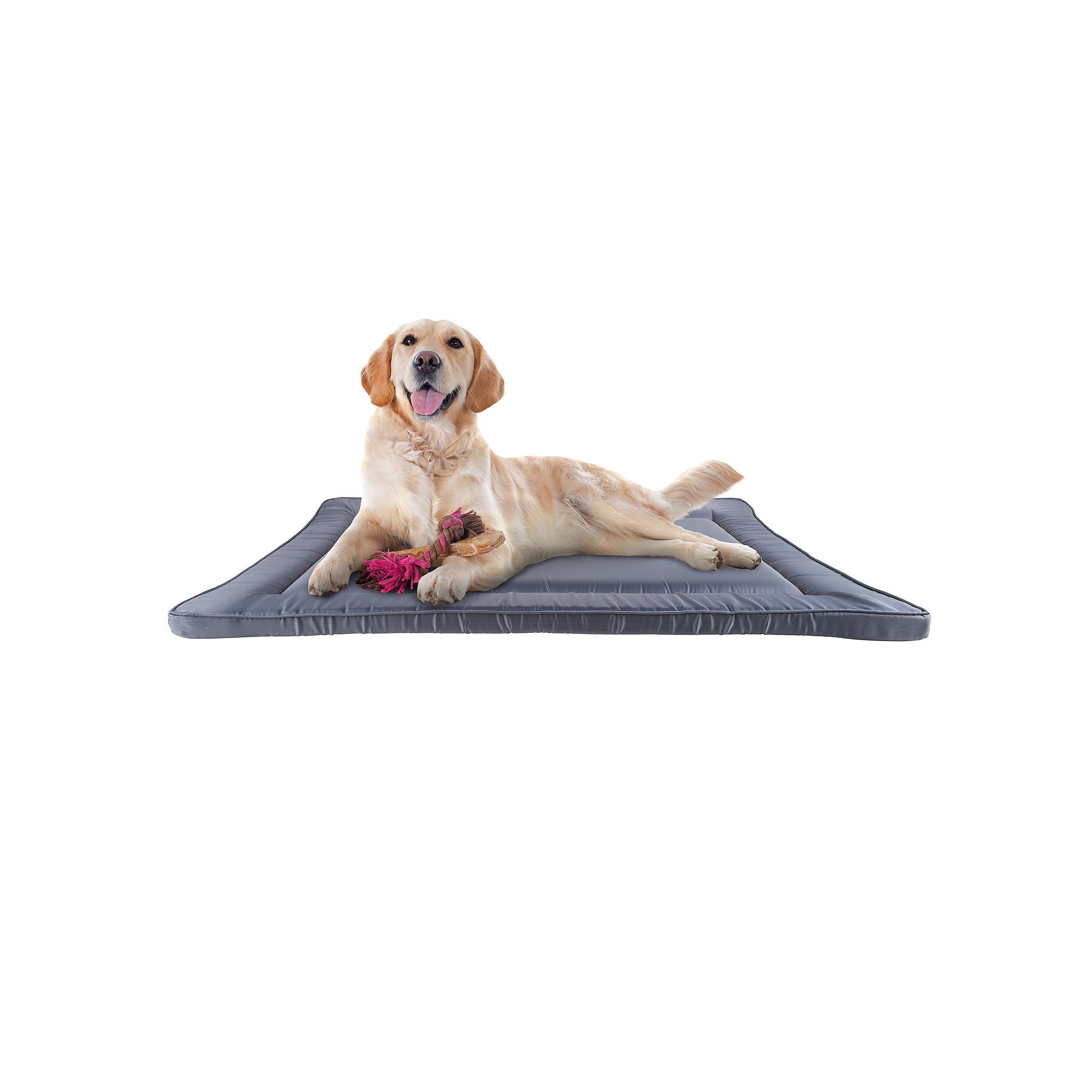 PetMaker Large Waterproof Dog Enclosure Pad, Gray