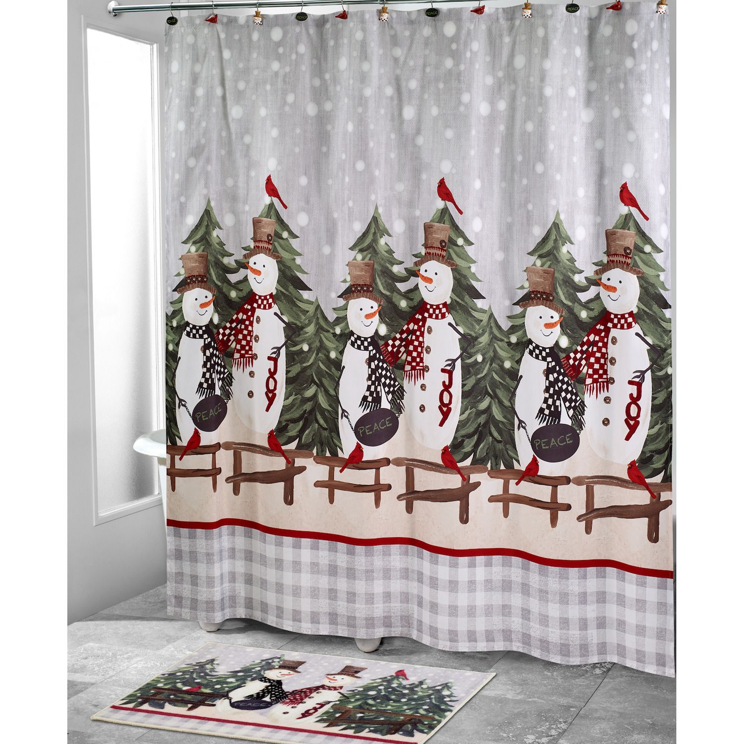 Avanti Country Friends Shower Curtain