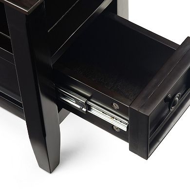 Simpli Home Amherst Rectangle End Table