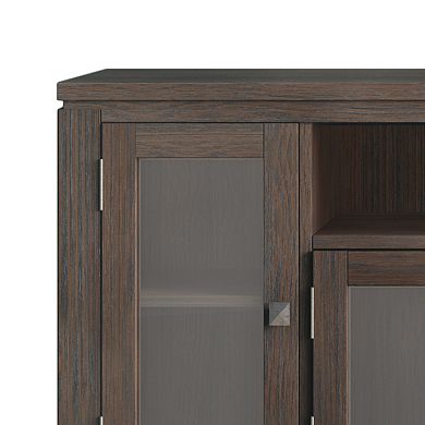 Simpli Home Cosmopolitan Contemporary TV Media Stand