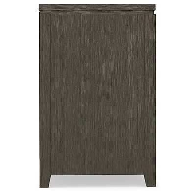 Simpli Home Cosmopolitan Contemporary 2 Drawer TV Media Stand