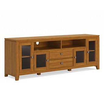 Simpli Home Cosmopolitan Contemporary 2 Drawer TV Media Stand