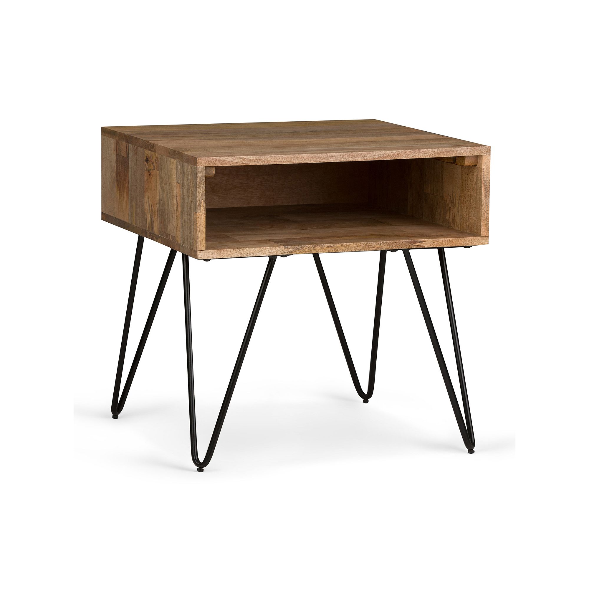 Simpli Home Hunter End Table, Natural
