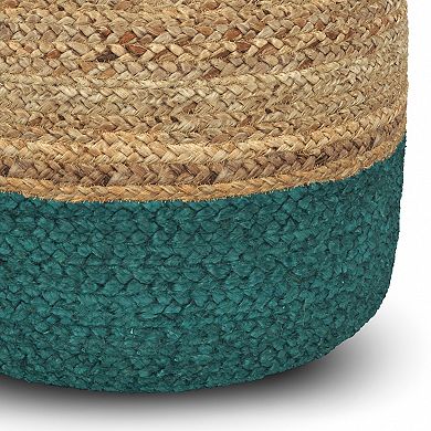 Simpli Home Lydia Round Pouf