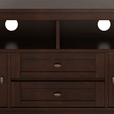 Simpli Home Warm Shaker 72-in. TV Media Stand