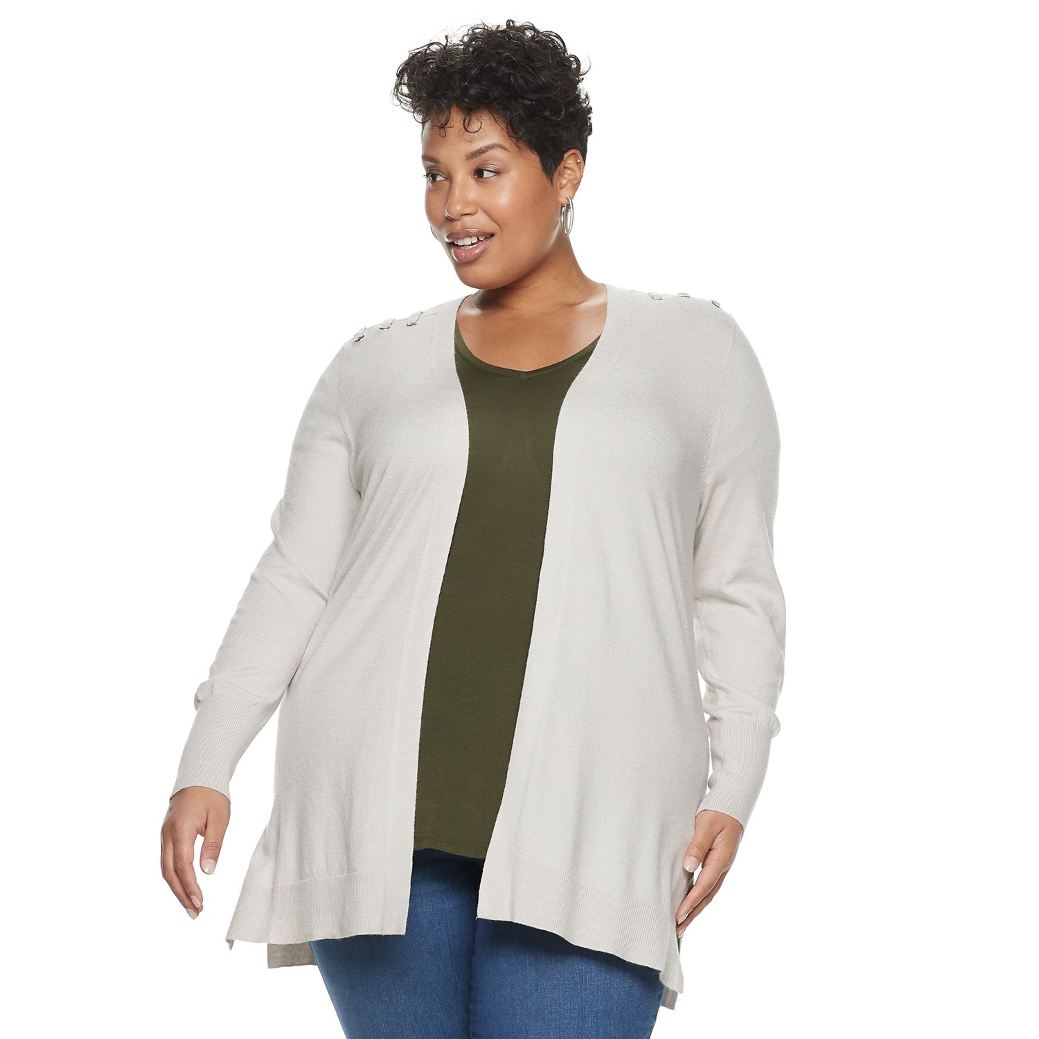 verve ami hooded cardigan