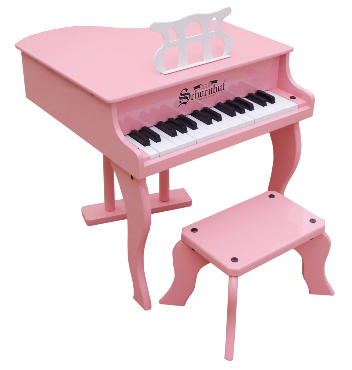 toy grand piano and stool set