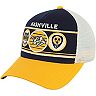 Men's American Needle Navy/Gold Nashville Predators Domino Adjustable Trucker Hat