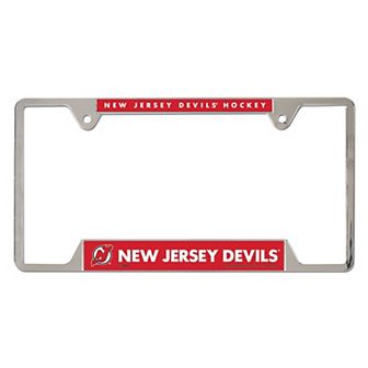 WinCraft New Jersey Devils Team Metal License Plate Frame